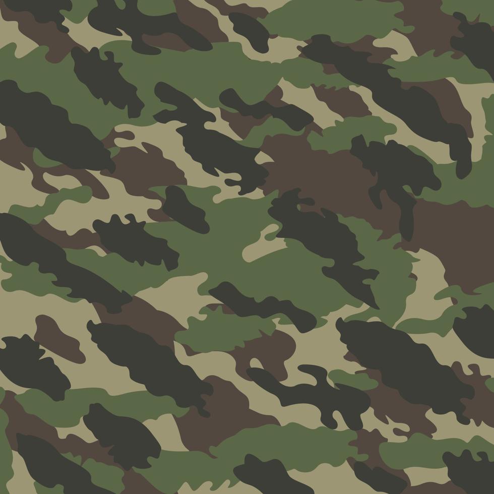 woodland jungle leaves stealth battlefield terrain abstract camouflage stripe pattern military background suitable for print cloth and packaging vector