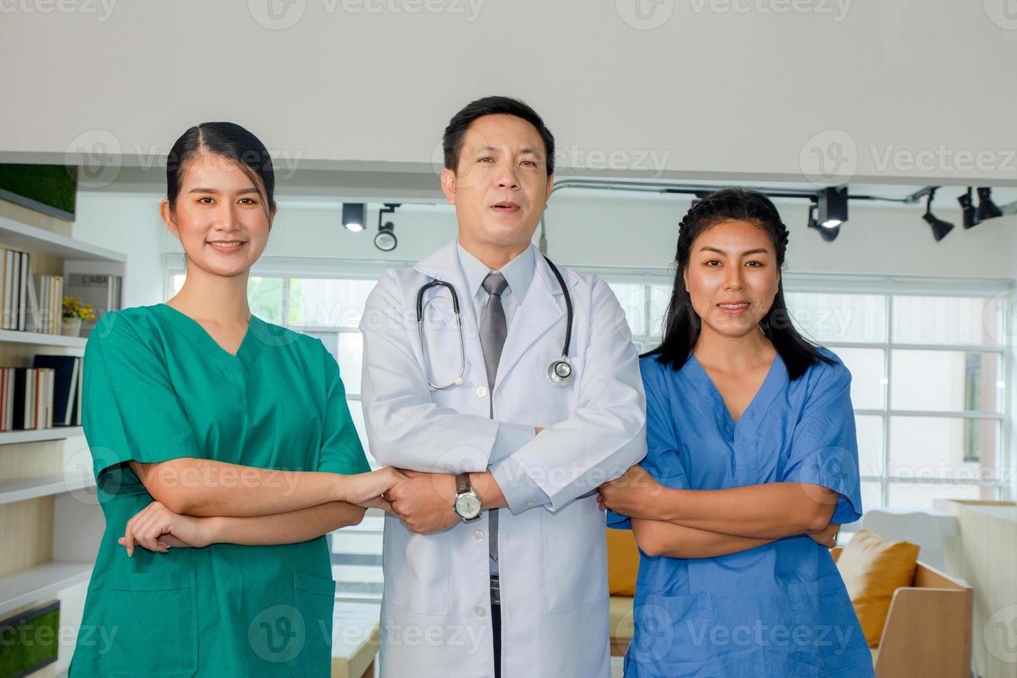 Teamwork Doctor in hospital  Professional for healthy care , Team Surgeon take care photo