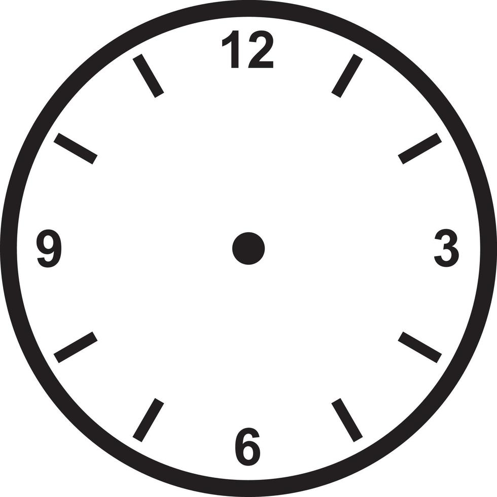 Clock face vector 4849558 Vector Art at Vecteezy
