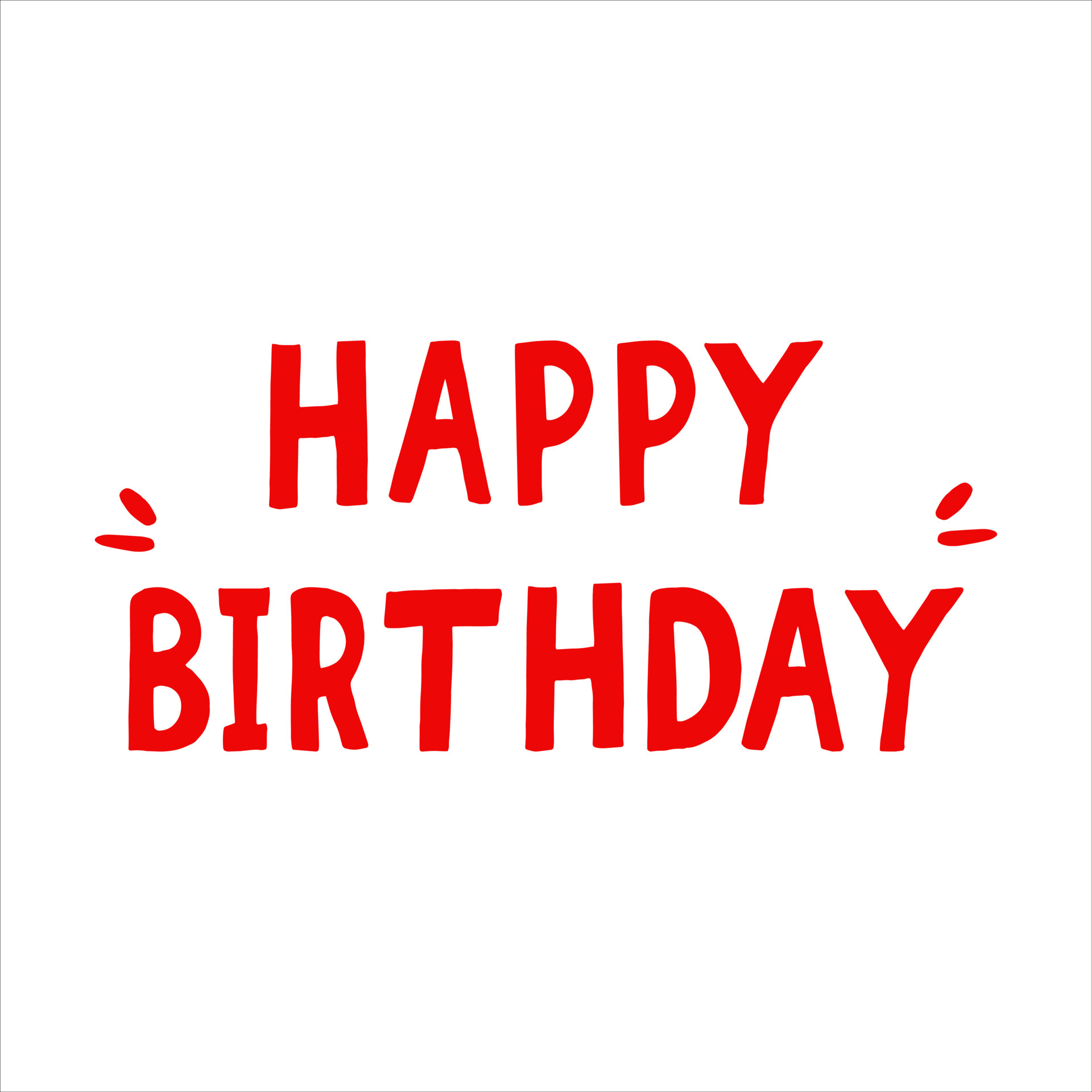 happy birthday lettering vector art icons and graphics for free download