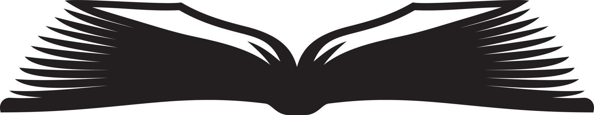 Open book vector