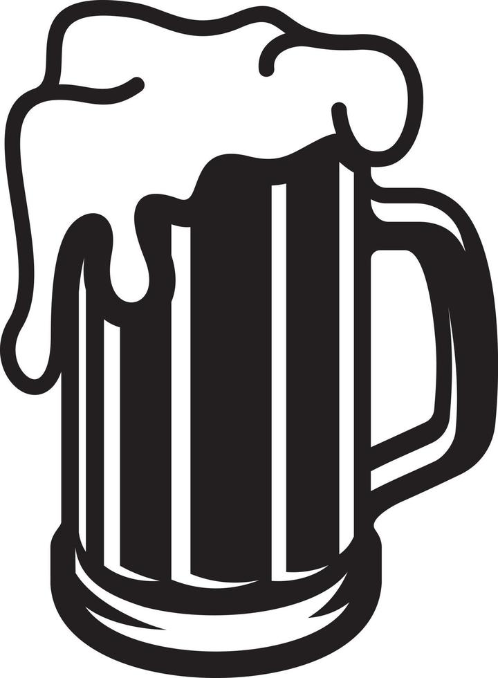 Beer mug vector