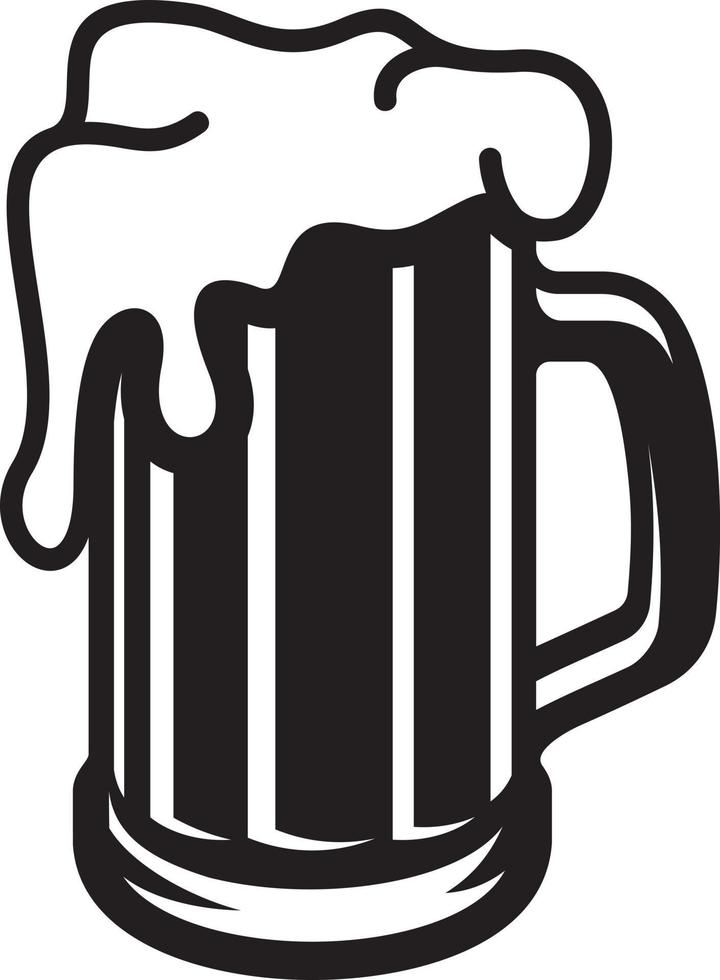 Beer mug vector