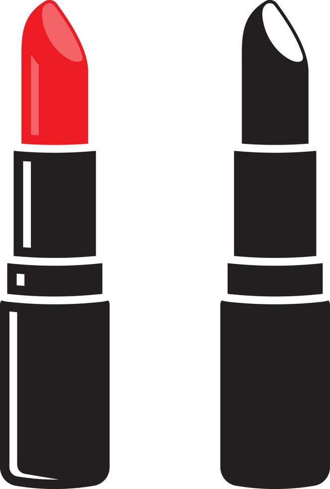Lipstick icon vector