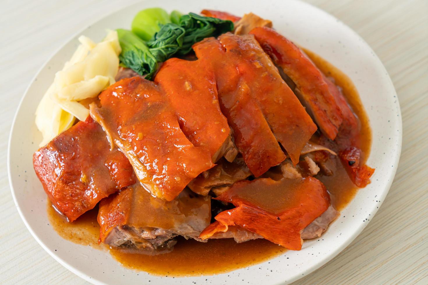 Peking duck or Roasted duck in Chinese style photo