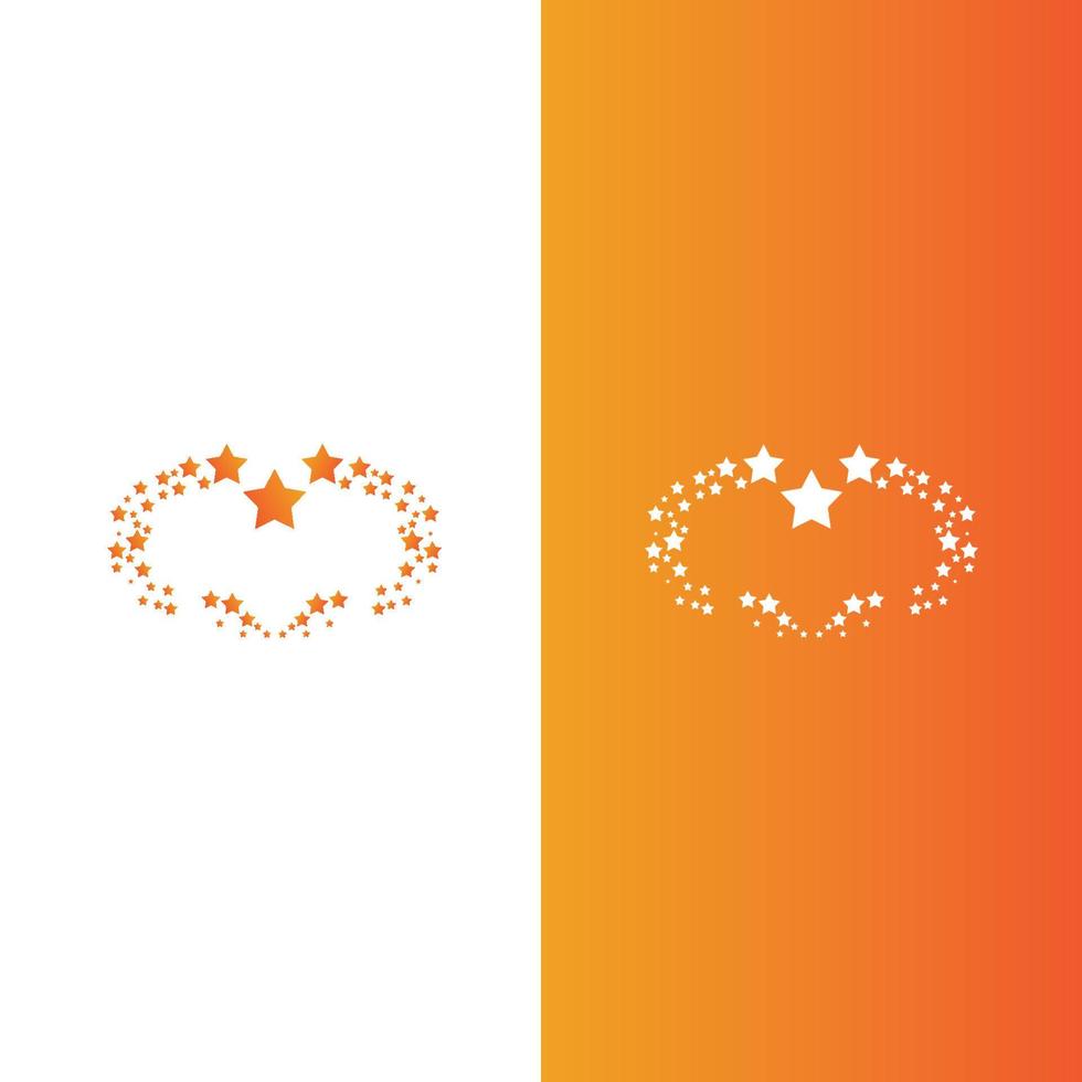 Star icon Template vector illustration