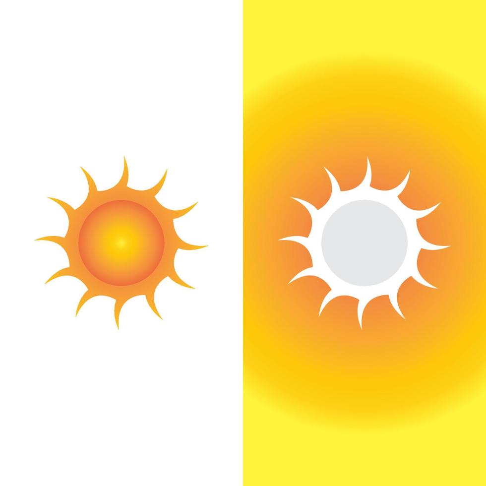 Sun Vector illustration Icon Logo