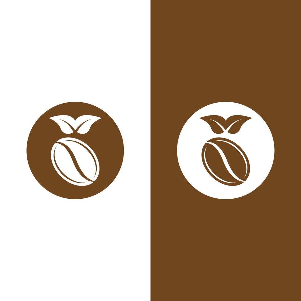 coffee bean icon vector illustration