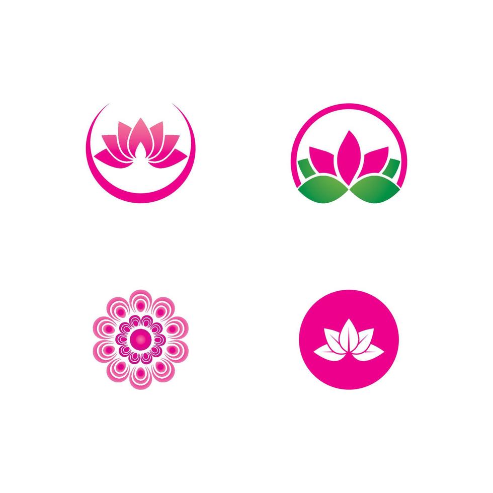 Beauty Vector lotus flowers