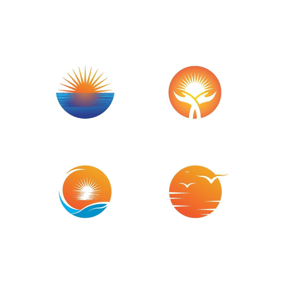 Sun Vector illustration Icon Logo