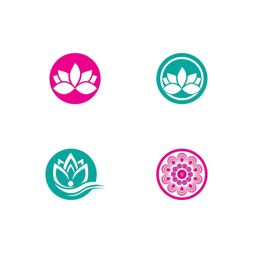 Beauty Vector lotus flowers