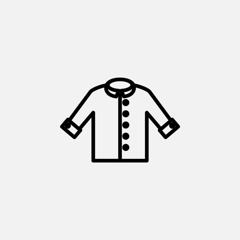 Clothes Line Icon, Vector, Illustration, Logo Template. Suitable For Many Purposes. vector