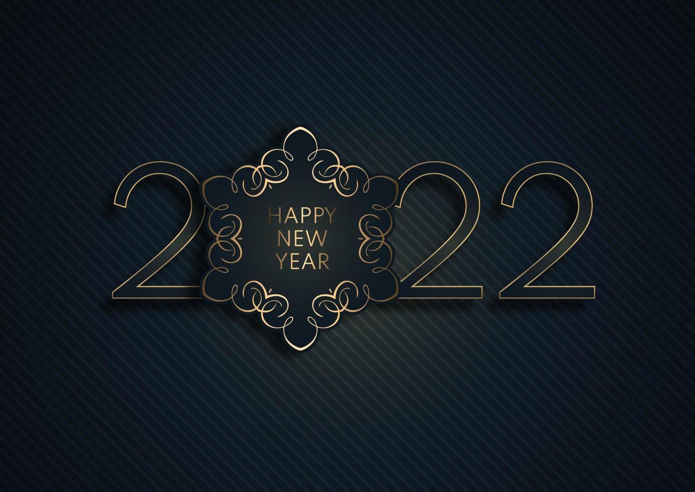 Elegant background for the Happy New Year vector