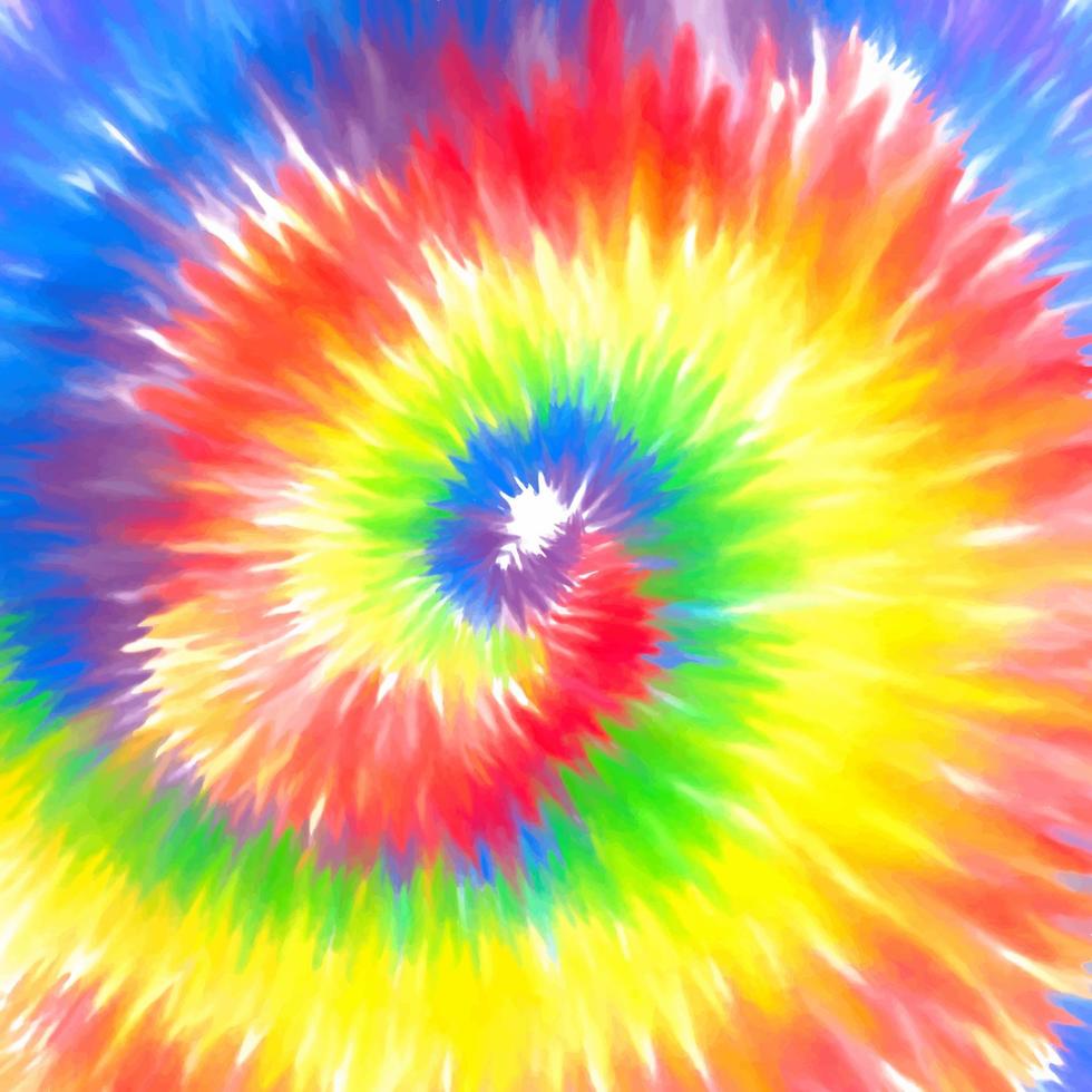 abstract hand painted tie dye background vector