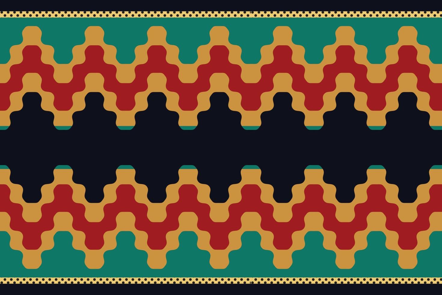 Geometric ethnic pattern Abstract seamless background red and blue colors design for Print, wallpaper for decoration, fabric, fashion textile background, carpet, clothing , fabric, style vector