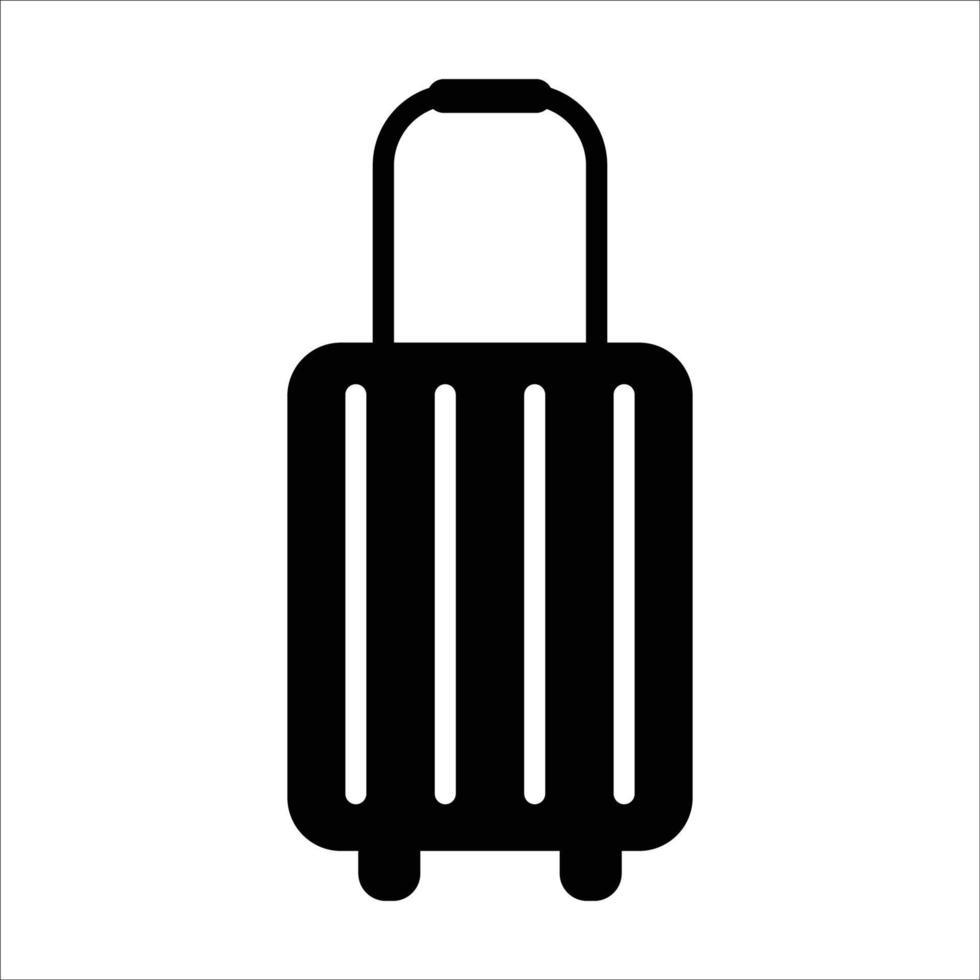 Travel bag icon. Design template vector