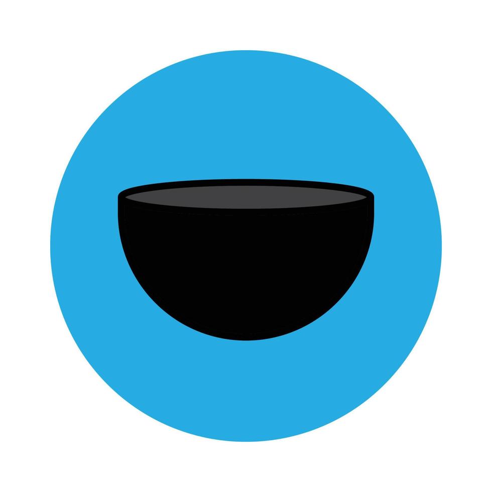 Bowl  icon. Design template vector