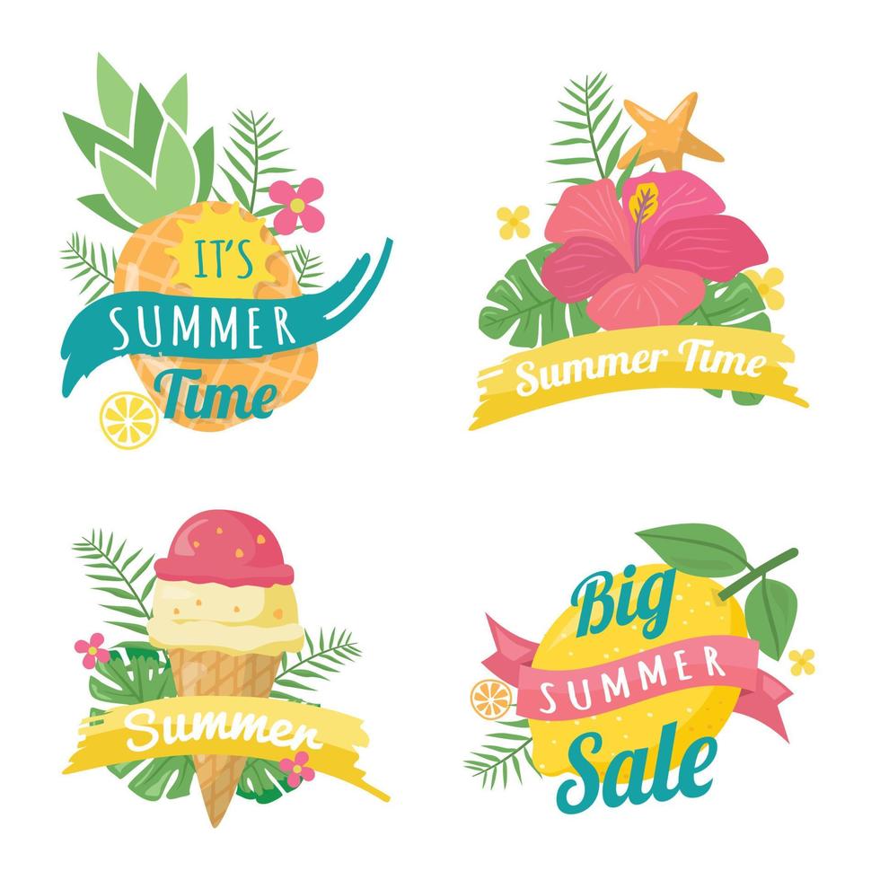 Summer vector illustration