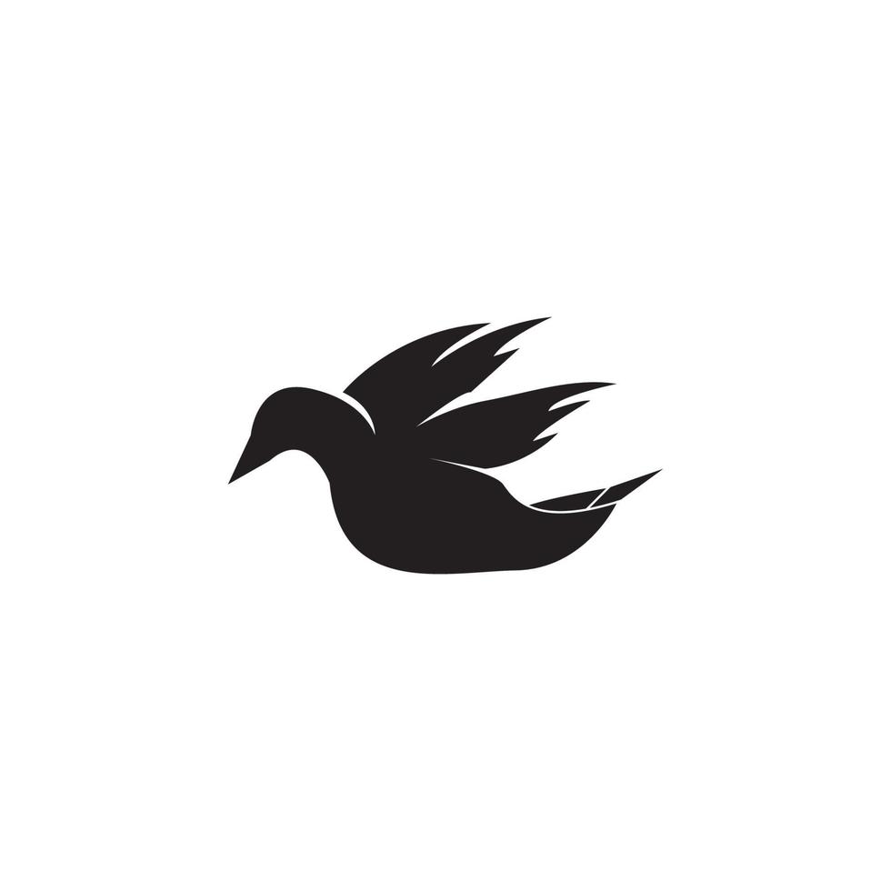 Bird icon and symbol vector illustration