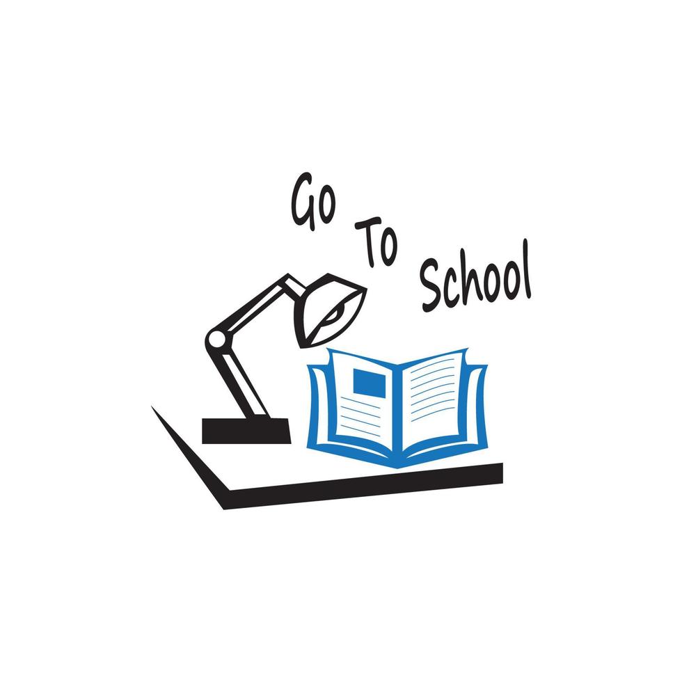 Go To School icon and symbol vector template