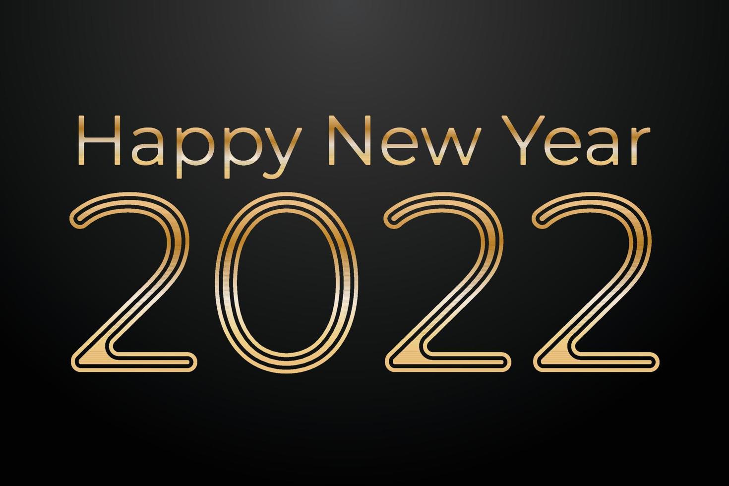 2022 new year illustration background design vector