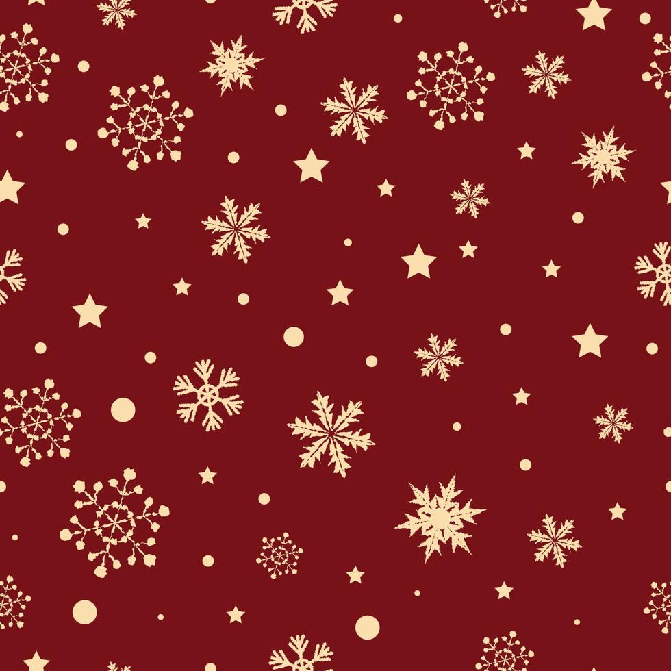 Beautiful seamless christmas pattern design vector