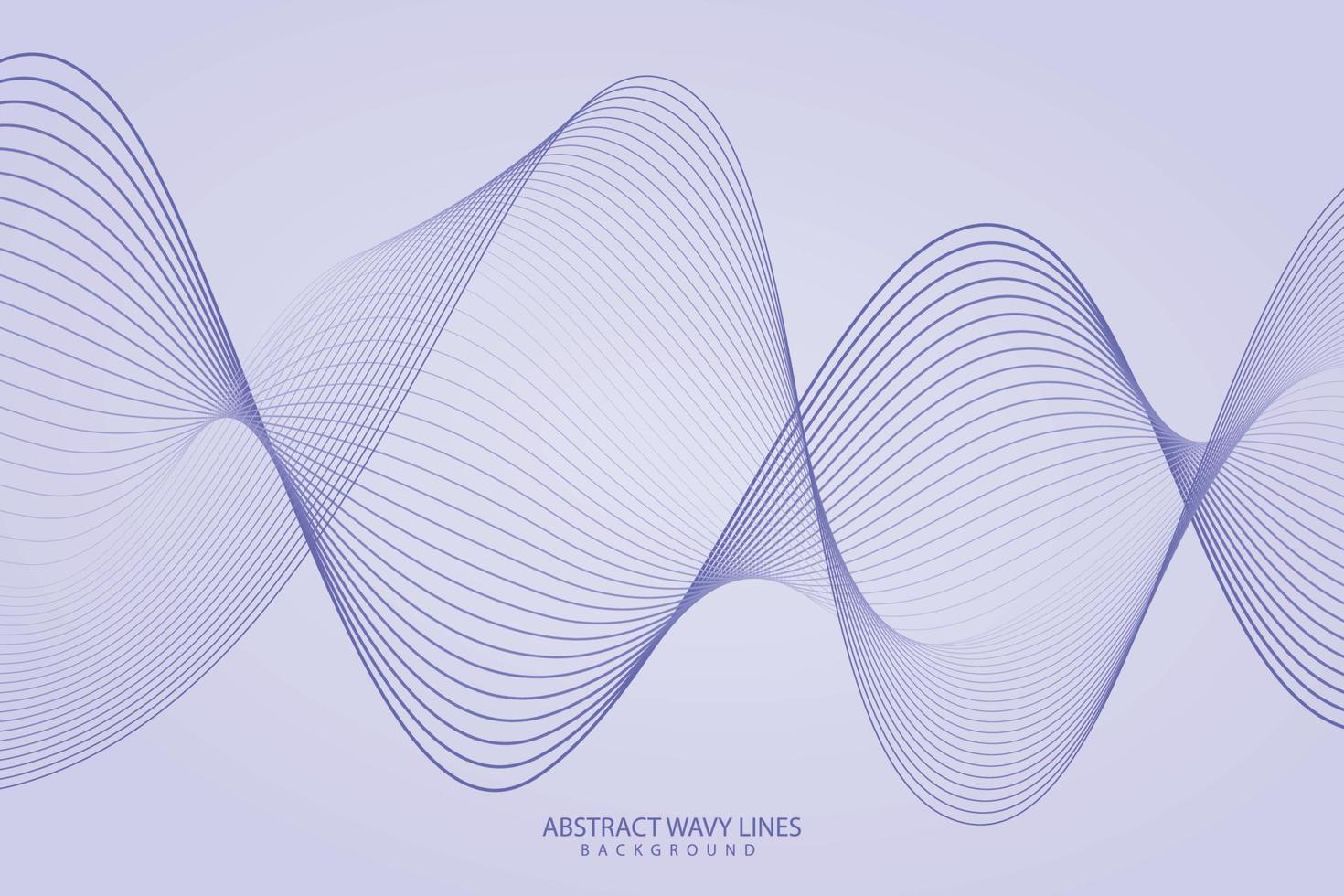 Abstract wavy lines background with color of the year 2022 vector