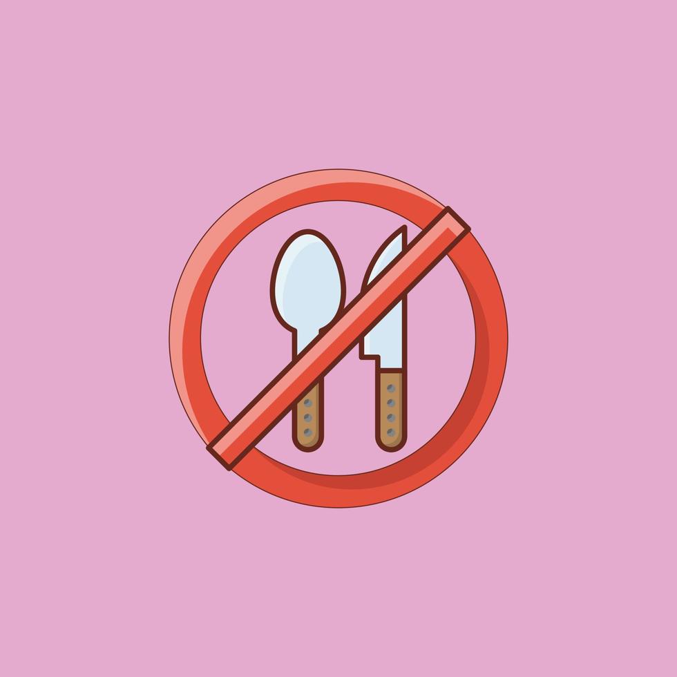 not allowed Vector illustration on a transparent background. Premium quality symbols. Vector Line Flat color  icon for concept and graphic design.