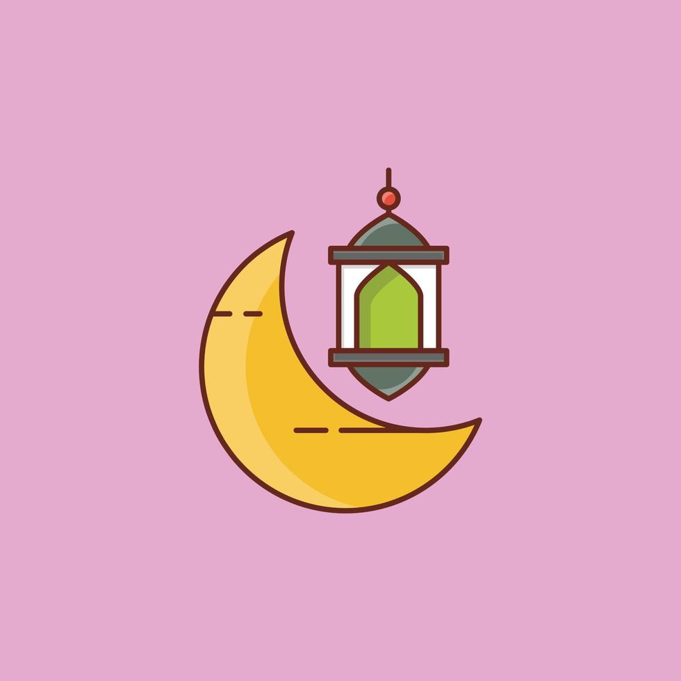 lantern Vector illustration on a transparent background. Premium quality symbols. Vector Line Flat color  icon for concept and graphic design.