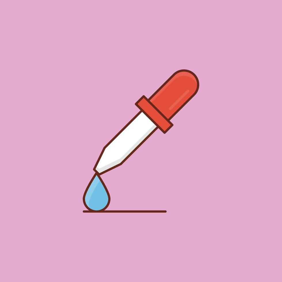 dropper vector flat icon