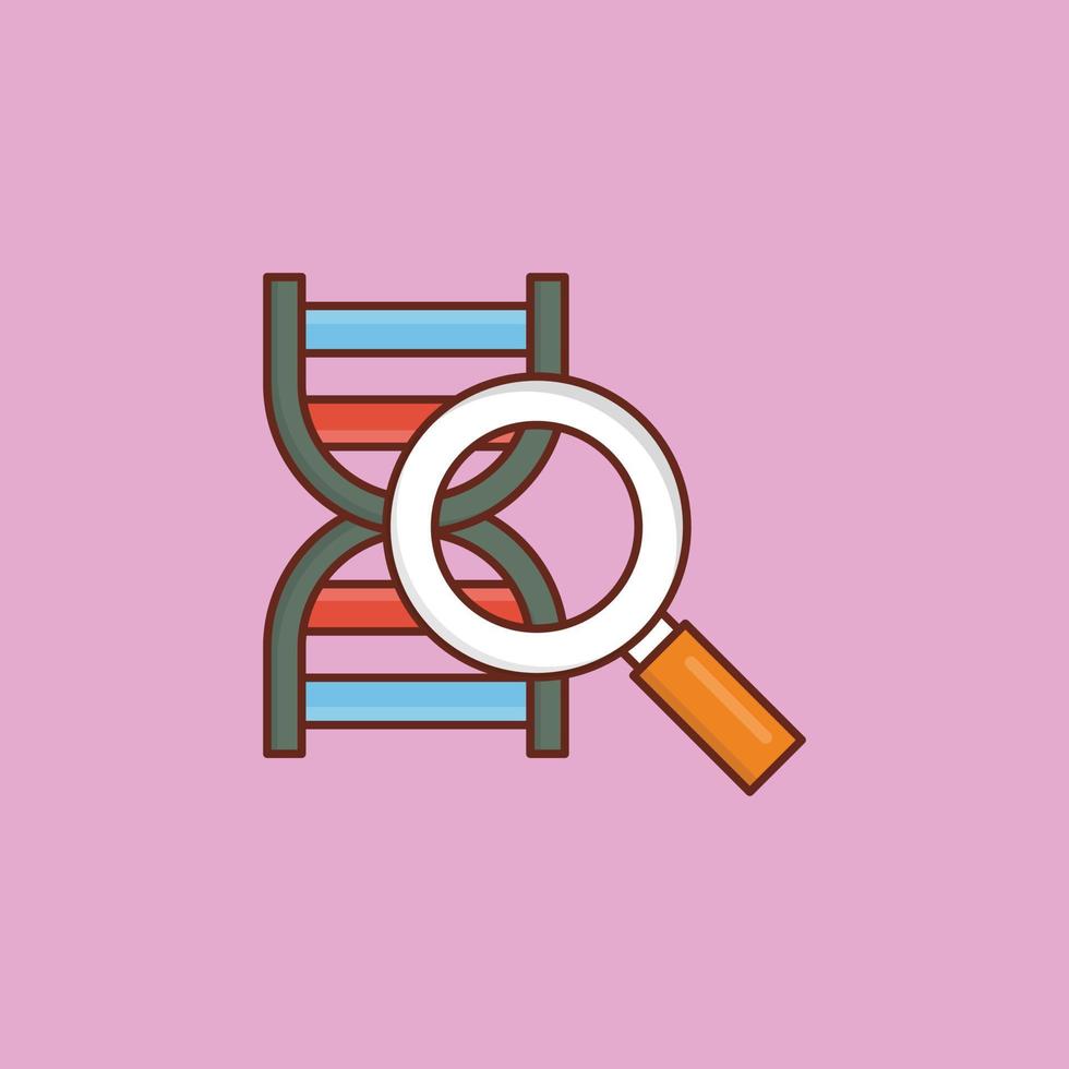 search vector flat icon