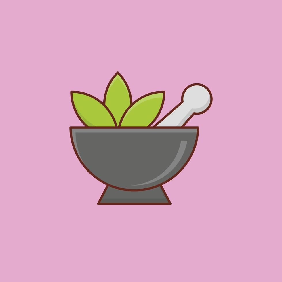 pestle vector flat icon