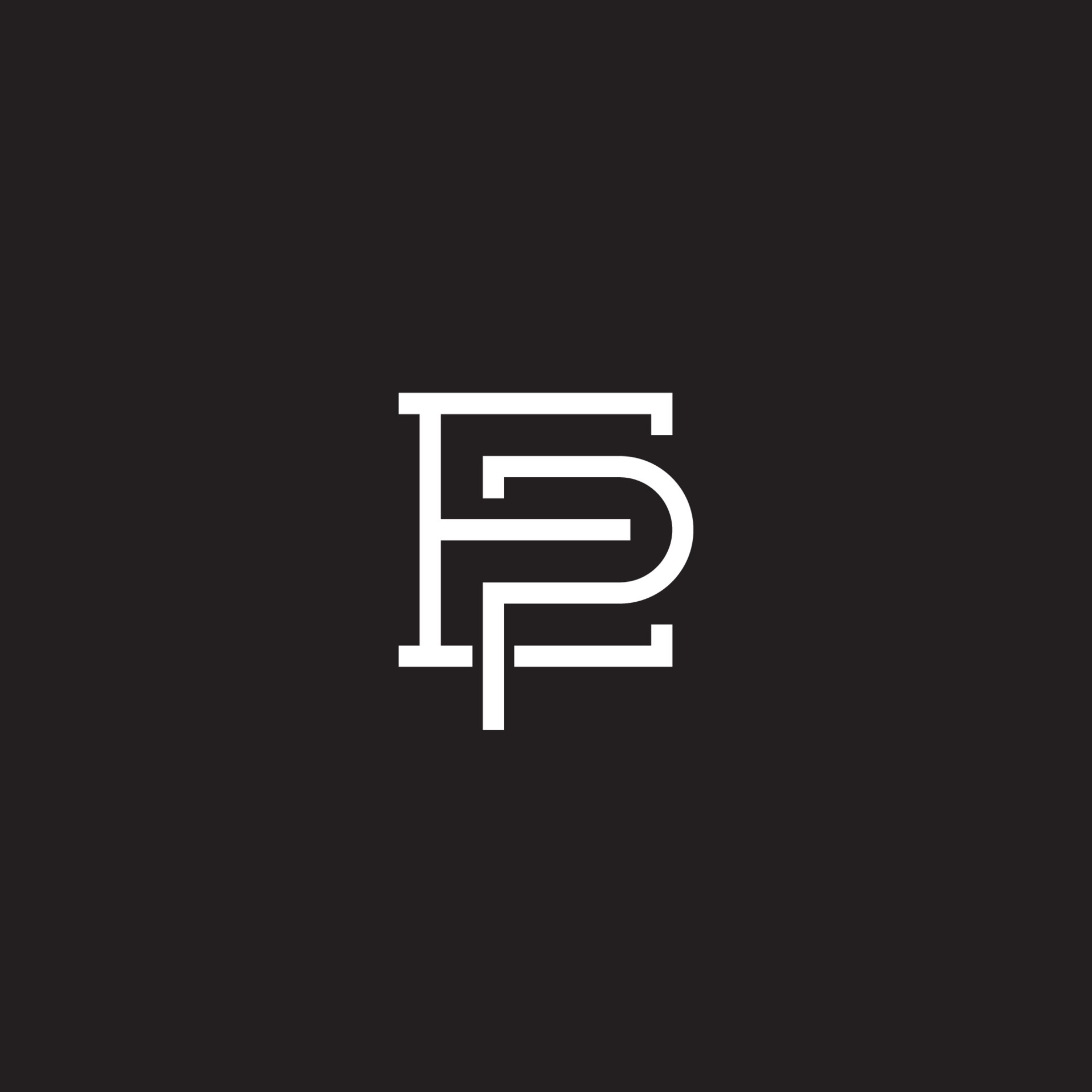 Letter EP logo or icon design 4857366 Vector Art at Vecteezy