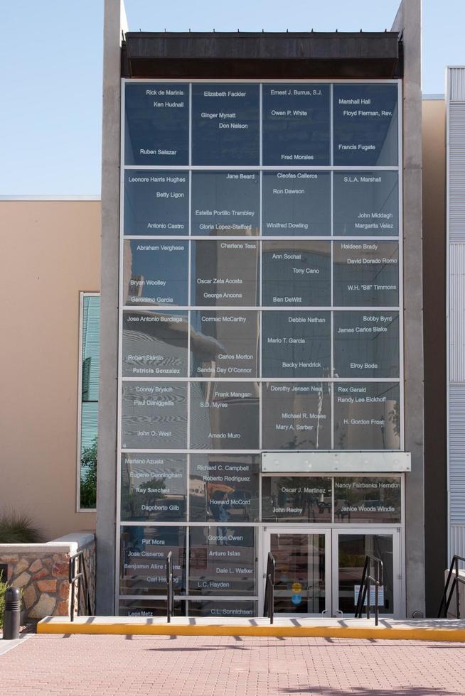 El Paso, Texas, November 1, 2007 Front Entrance to the Main Library Branch in Downtown El Paso. photo