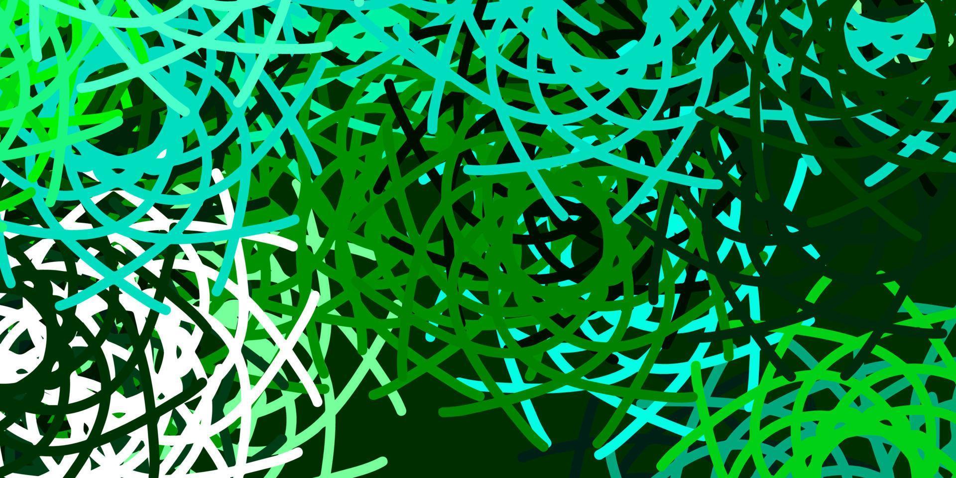 Light Blue, Green vector texture with memphis shapes.