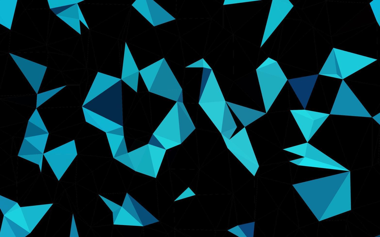 telón de fondo de mosaico abstracto vector azul oscuro.