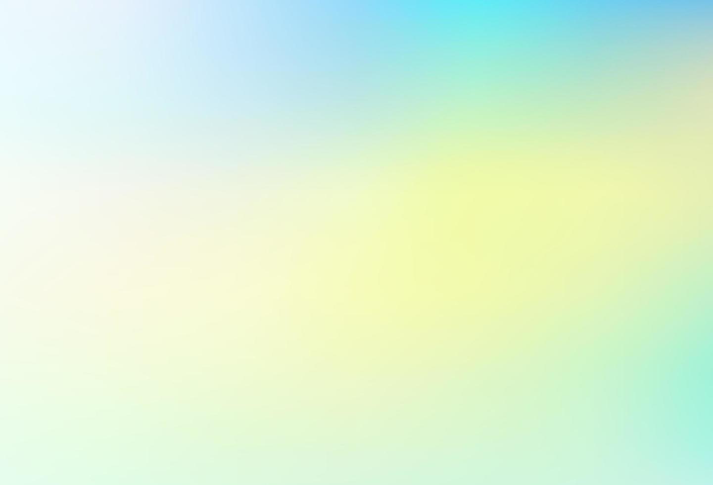 Light Blue, Yellow vector abstract bokeh pattern.