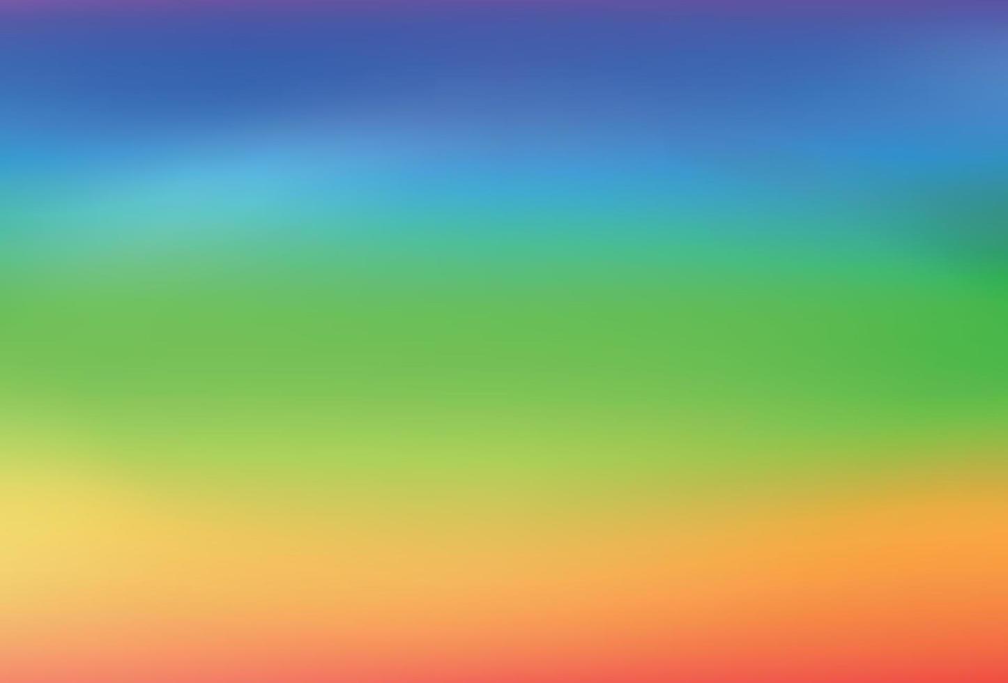 Smooth and blurry colorful gradient mesh backdrop. vector