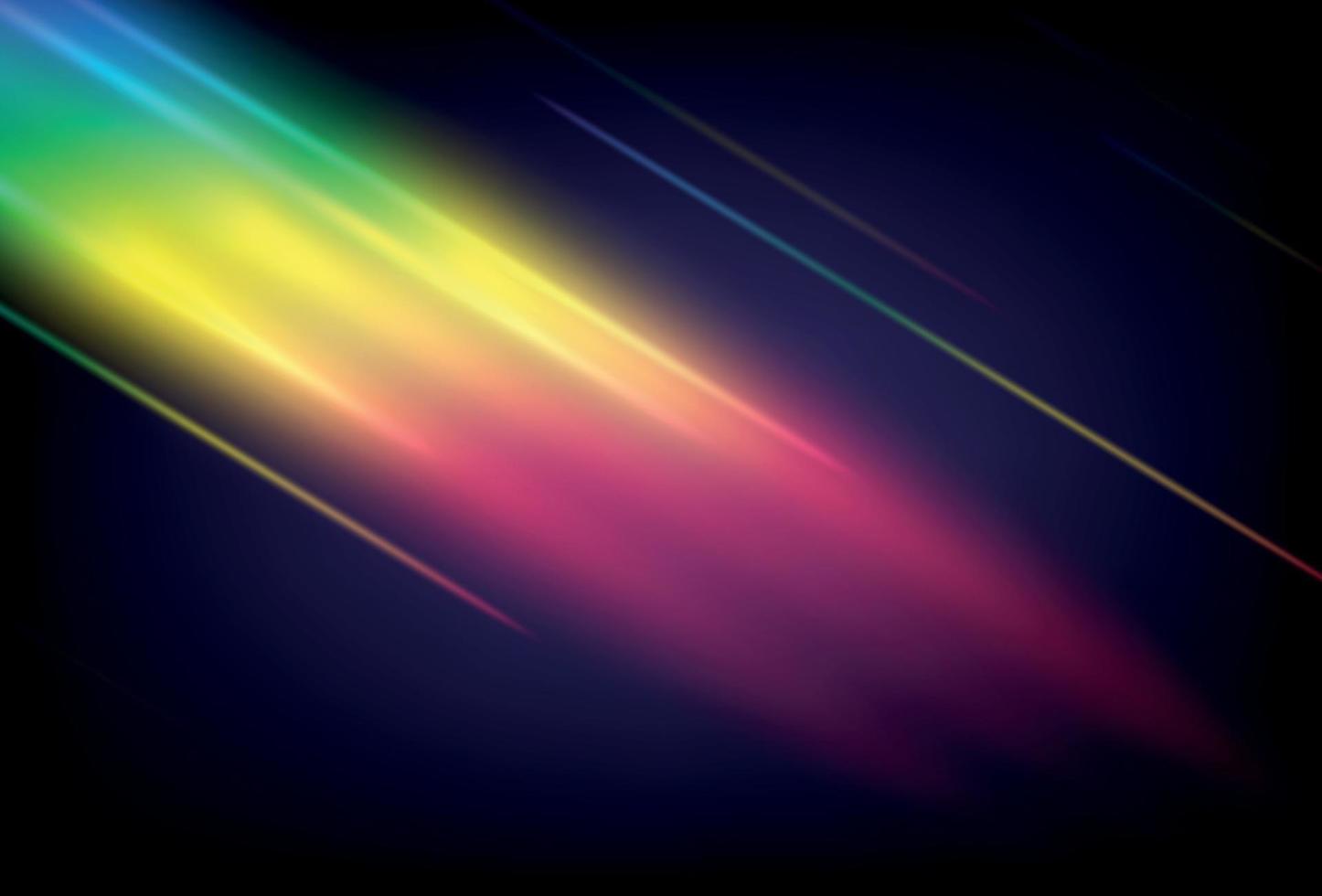 prisma, textura de prisma. luces de arco iris de cristal vector