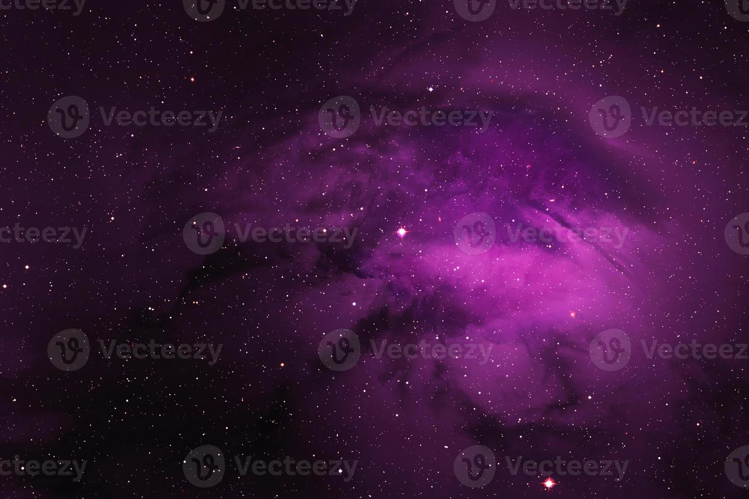 space light purple galaxy with stars and nebula with abstract pattern beautiful panorama. photo