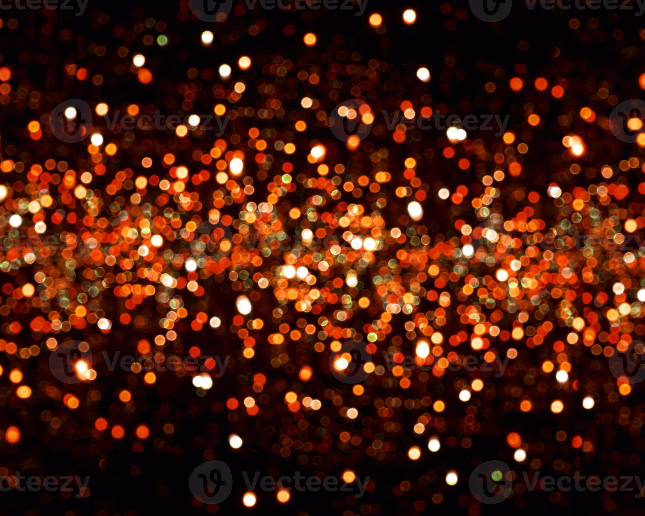 orange blur christmas lights  Lights unfocused blur light  dots black . 4861623 Stock Photo at Vecteezy