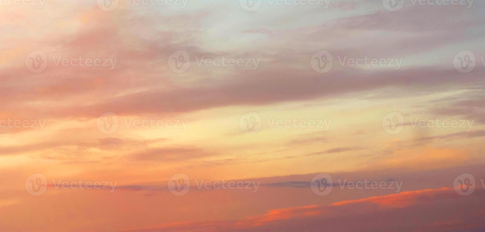 sky beautiful orange and yellow cloud white sky blue Beautiful sunlight with sky background,morning sky over the sky. photo