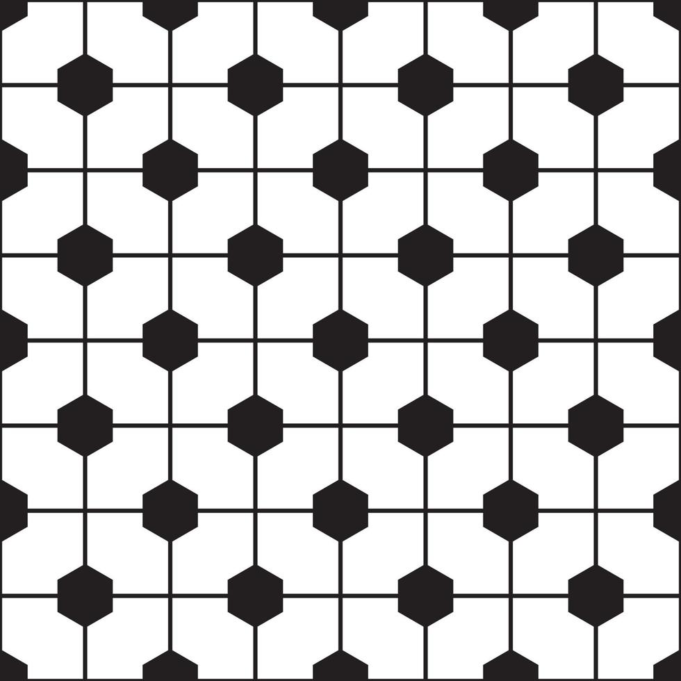Hexagon pattern seamless gray color vector
