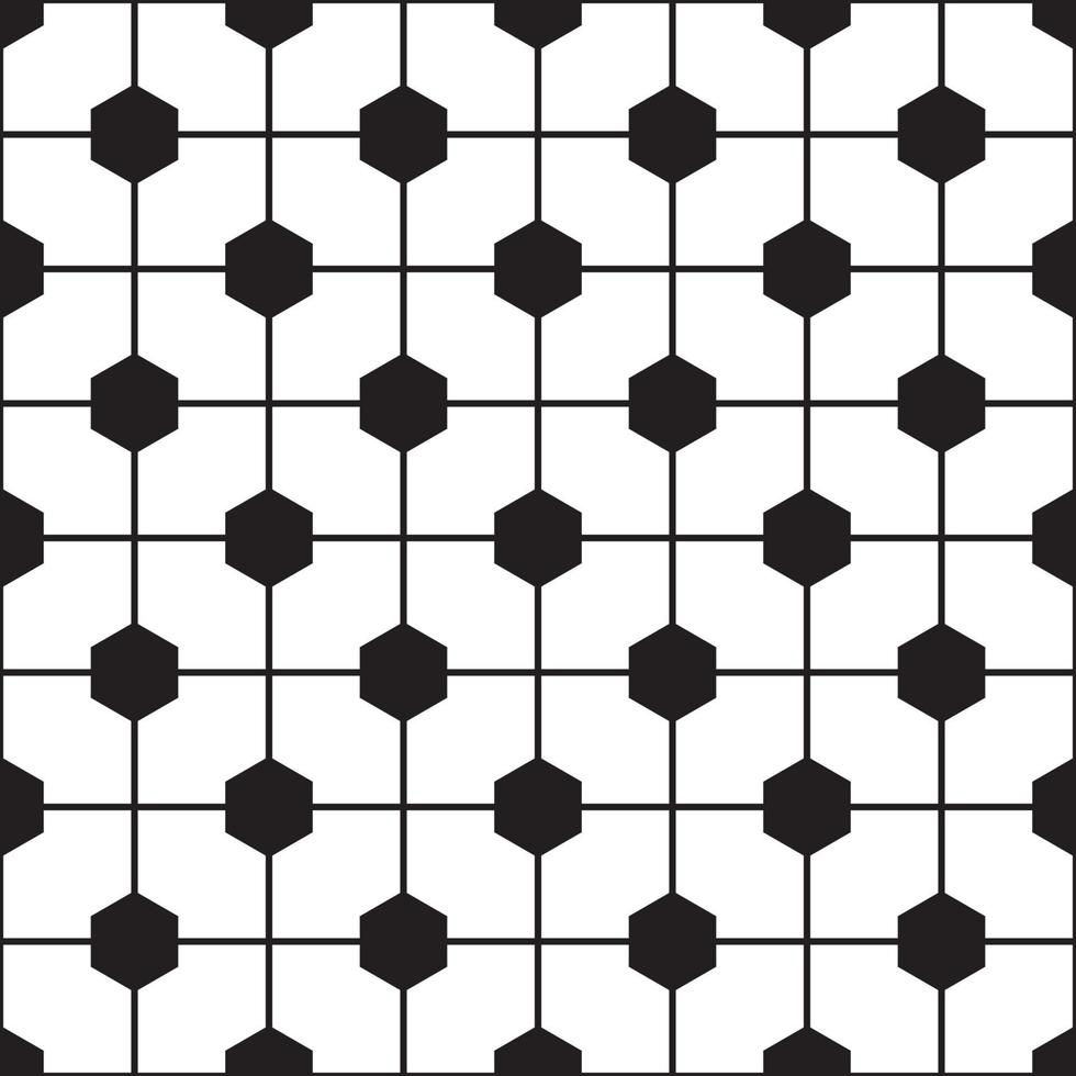 Hexagon pattern seamless gray color vector