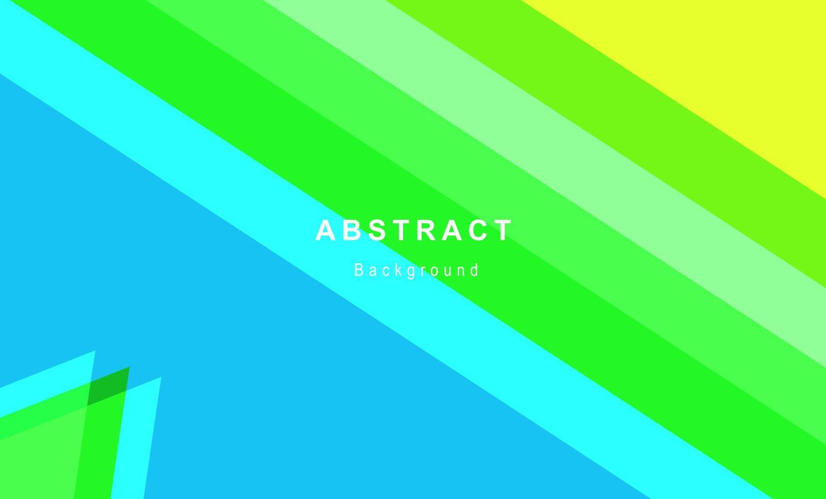 Stacked blue green yellow vector abstract background