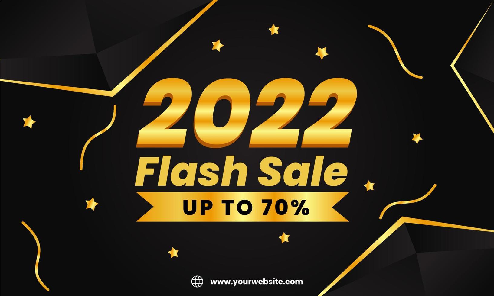 Diseño de fondo de venta flash 2022 vector