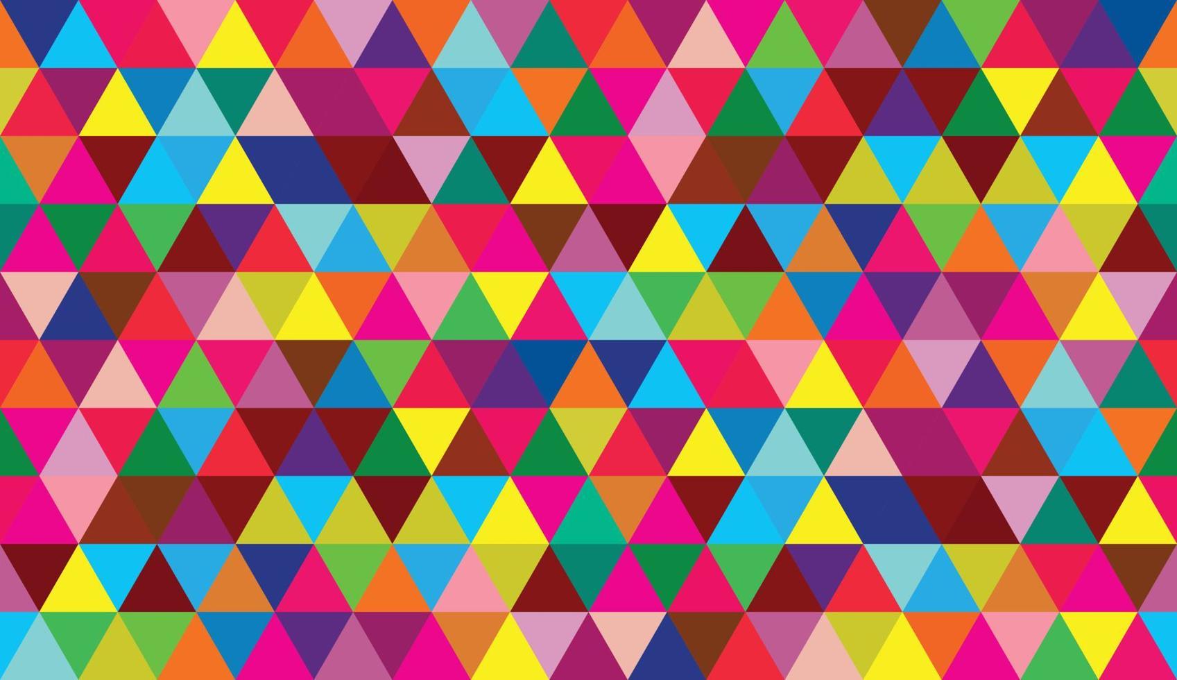 Colorful Abstract Hexagonal Background Pattern vector