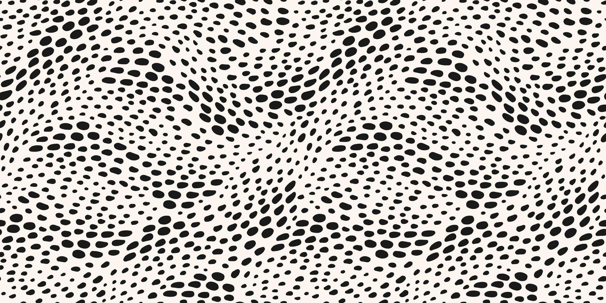 Abstract seamless pattern with dot waves . Modern abstract design vector
