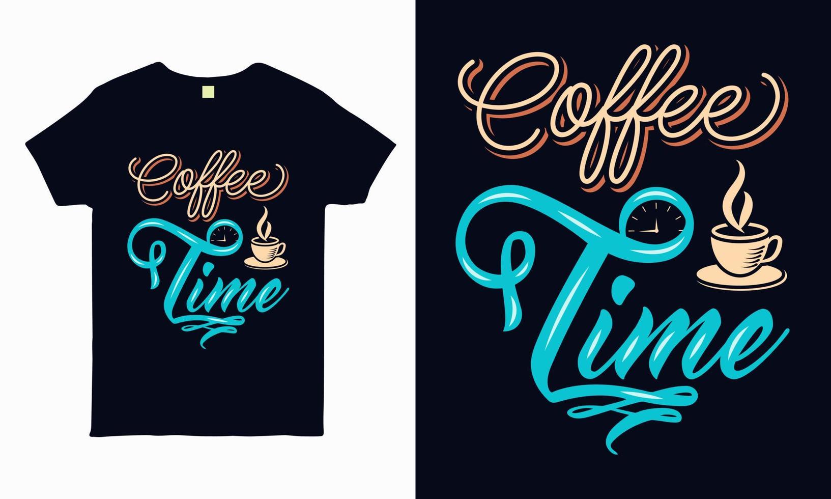 citar letras sobre café para camiseta, taza, bolso, pegatina vector