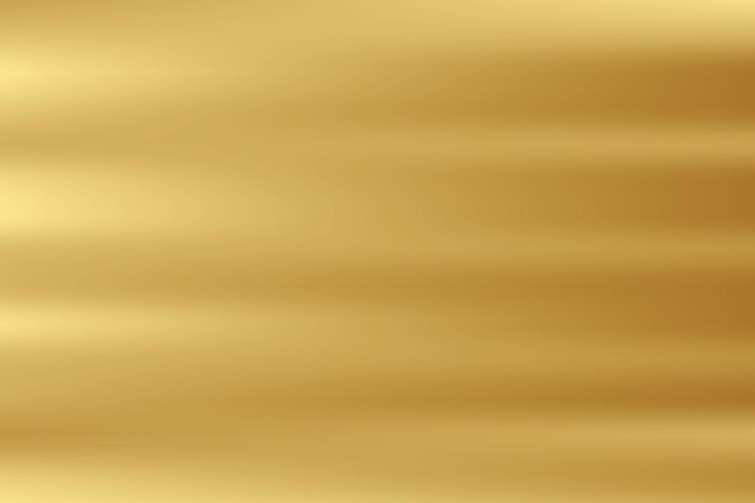 Gold abstract blurred gradient background. Vector illustration.